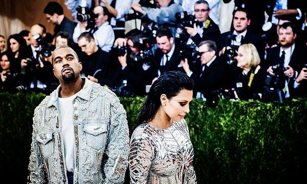 9. Kanye West, Kim Kardashian'ın korumalarıyla konuşmasına izin vermedi.