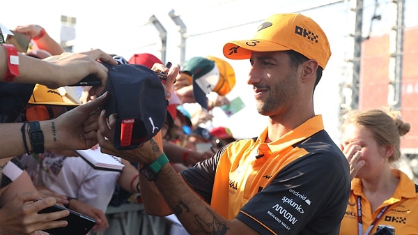Sosyal medya hesabından paylaşım yapan Ricciardo,
