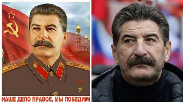 1924 yılından ölümüne kadar Sovyet Sosyalist Cumhuriyetler Birliği'ni yöneten Joseph Stalin.