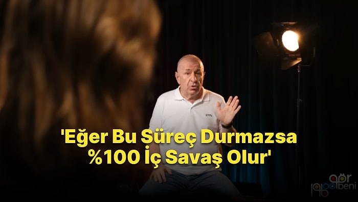 Ümit Özdağ, Armağan Çağlayan'a Konuk Oldu: 'Eğer Bu Süreç Durmazsa %100 İç Savaş Olur, Salaklık Etmeyin'