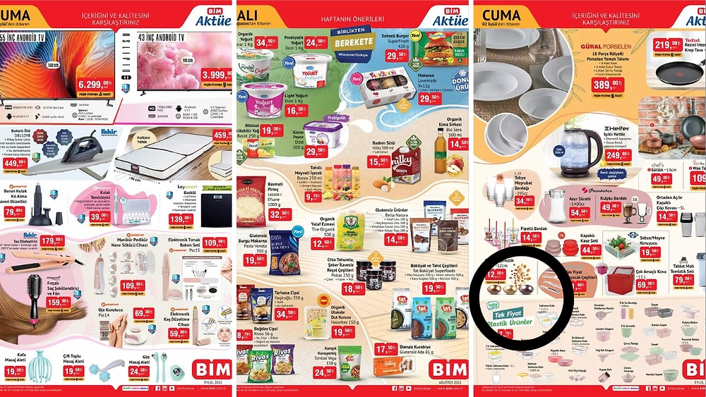 BİM'de de Okul Gereçleri Raflarda Yerini Aldı! 30 Ağustos - 2 Eylül BİM Aktüel İndirim Kataloğu