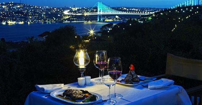 İstanbul'da Aşk Başkadır: Romantik Bir Akşam Yemeği İçin İstanbul'da Nereye Gidilir?