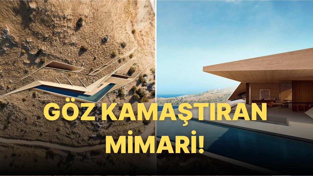 Görenler Hayran! Alışılmışın Dışındaki Mimarisiyle Girit�in Yamaçlarına