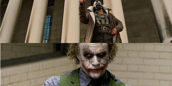 10. 'The Dark Knight' üçlemesinde Joker karakterinden bahsedilmemesinin sebebi ölen bir aktöre duyulan saygıdan ibaret!