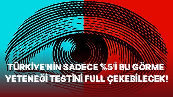 Türkiye'nin Sadece Yüzde 5'i Bu Renk Testini Fulleyebilecek Görme Yeteneğine Sahip!