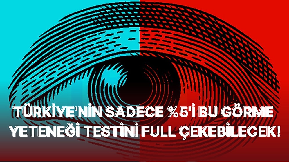 Türkiye'nin Sadece Yüzde 5'i Bu Renk Testini Fulleyebilecek Görme Yeteneğine Sahip!