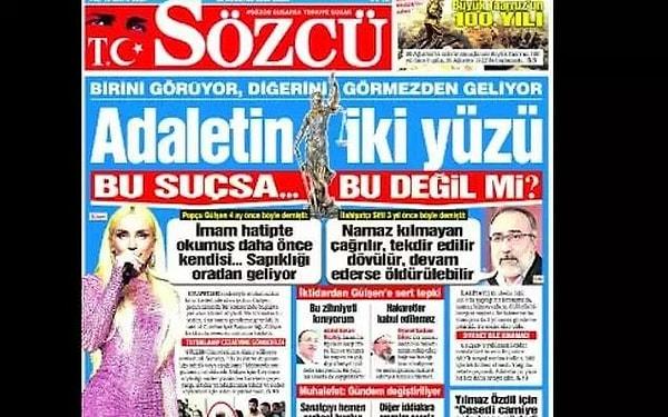 Gülşen'in tutuklanma kararı hem Türk medyasında hem de yabancı medyada geniş yankı uyandırmış; The Independent, Gülşen haberini "Türkiye'nin 'Madonna'sı, Erdoğan'ın dini okul ağıyla alay ettiği için tutuklandı" başlığıyla duyurmuştu.