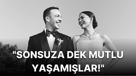 Demet Özdemir ve Oğuzhan Koç'tan Rüya Düğüne Ait İlk Paylaşım Geldi: Sonsuza Dek Mutlu Yaşamışlar! 🤍