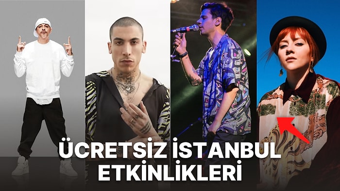 Eylül Ayında İstanbul'da Ücretsiz Konserler! Ceza, Can Bonomo, Nova Norda, Madrigal ve Çok Daha Fazlası