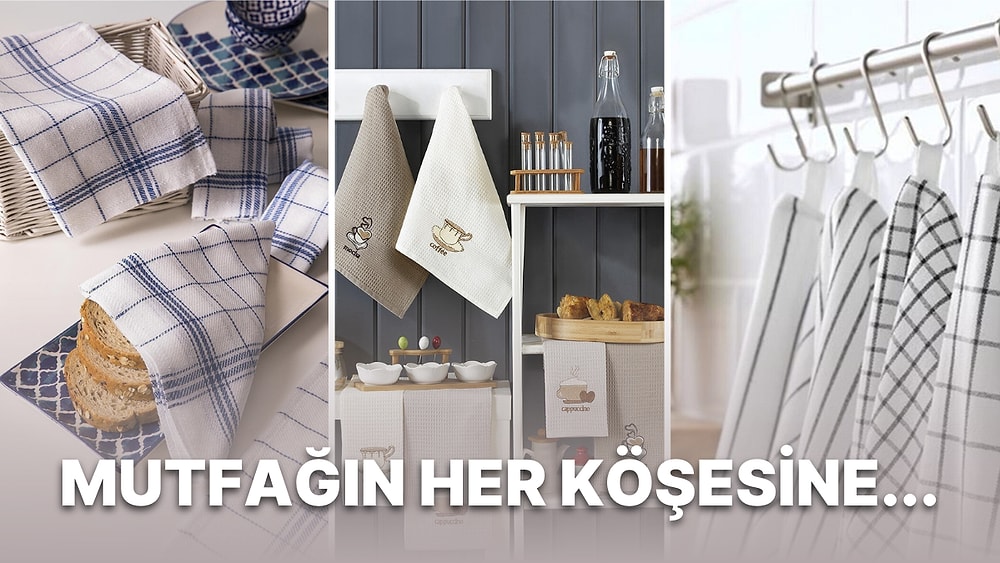 Her Zaman Temiz ve Kuru Kalması Gereken Kaliteli Mutfak Havluları