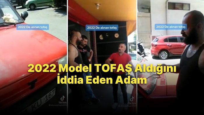 48 Bin Km TOFAŞ'ın 2022 Model Olduğunu ve Aracı 'Sıfır' Aldığını İddia Eden Adam