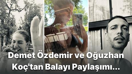 Çiçeği Burnunda Çiftimiz Demet Özdemir ile Oğuzhan Koç, Balayı Pozlarıyla Sosyal Medyayı Salladı!
