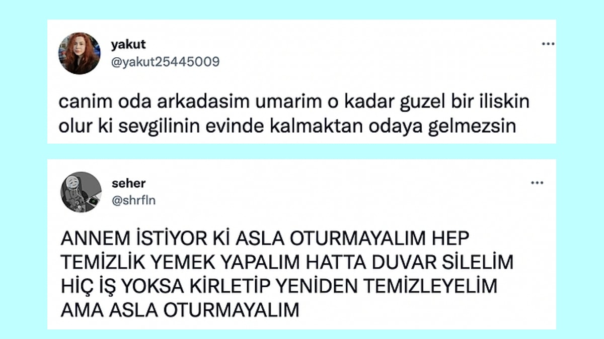 Annelerin Durmak Bilmemesinden Oda Arkadaşının Manita Yapmasına Son 24  Saatin Viral Tweetleri