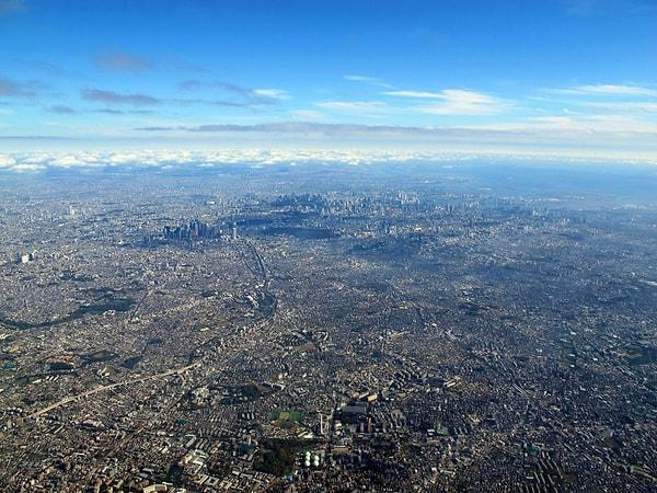 9. Tokyo'nun ne kadar kalabalık olduğuna inanabiliyor musunuz?