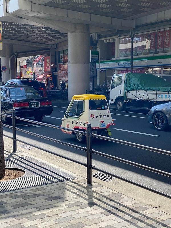 20. "Osaka'da gördüğüm bu inanılmaz minik araç"