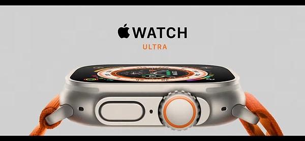 Apple Watch Ultra'nın ekranı güneş ne kadar parlak olsa da saati görebileceğiniz bir şekilde dizayn edilmiş.