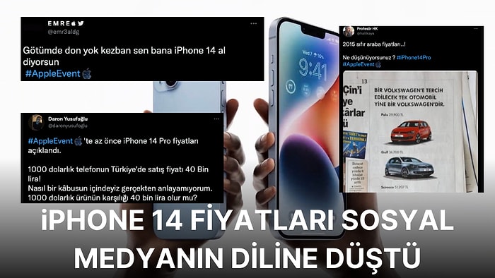 Dolar Kuru ve Vergiler Kendini Hissettiriyor! iPhone 14 Serisinin Fiyatlarına Sessiz Kalamayan İnsanlar