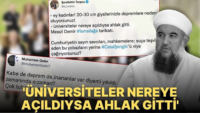 Yaşanan Depremleri Kadınların Kıyafetine ve Kürtaja Bağlayan Hocaya Tepki Yağdı!