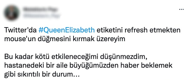 Hatta bir aile büyüğünden haber beklemek gibi sıkıntılı bir durum olduğunu da belirtti aynı kişi.