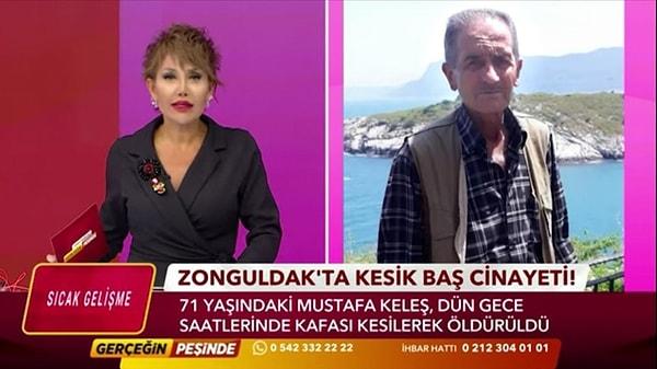 Zonguldak’ta medyana gelen olayda sabah saatlerinde inek otlatmaya giden 71 yaşındaki Mustafa Keleş’in kafası kesilmiş şekilde cansız bedeni bulunmuştu.