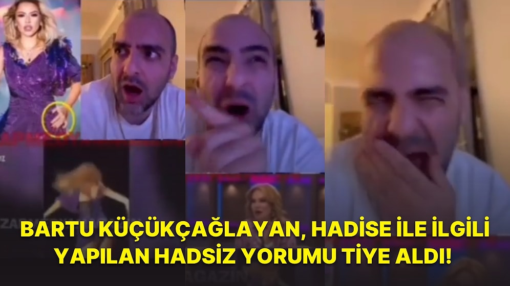 Bartu Küçükçağlayan, Hadise’nin Konserde İç Çamaşırının Görülmesiyle İlgili Gıybet Yapanları Fena Tiye Aldı