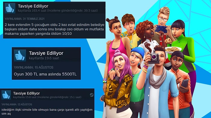 The Sims 4 Hakkındaki Yorumlarıyla Kah Güldüren Kah Hüzne Boğan Steam Kullanıcıları