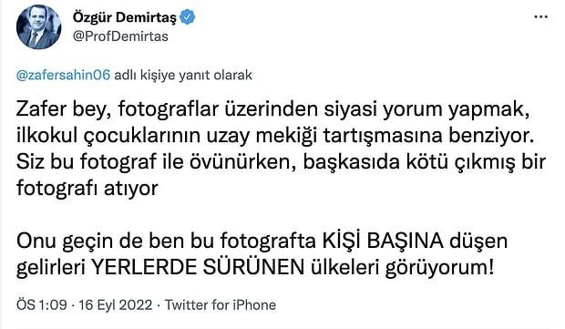 Erdoğan'ın Şangay Zirvesi Fotoğrafını Öven AKP'li Gazeteciye Özgür Demirtaş'tan  Kapak Gibi Cevap Geldi