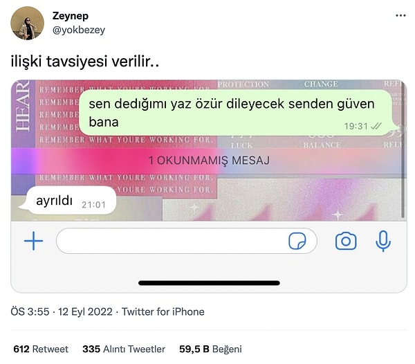 12. Tam tersini yapmak lazım o zaman.