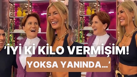 Meral Akşener, Programına Katıldığı Çağla Şıkel’in Fitliği Hakkında Yaptığı Şakayla Viral Oldu