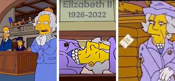 5. İddia: The Simpsons Kraliçe II. Elizabeth’in ölümünü öngördü.