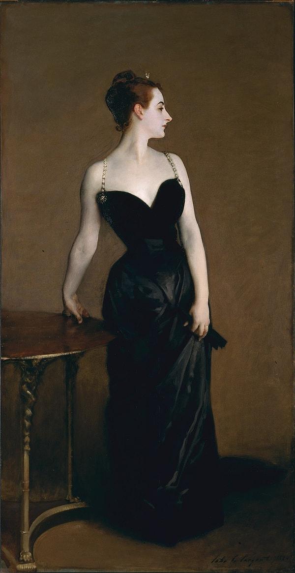 74. Portrait of Madame X - John Singer Sargent (1883-1884)