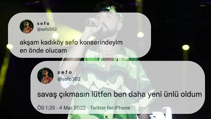 Sefo'nun Twitter Hesabından Rapçi Olmasaymış da Fenomen Olurmuş Dedirten Eğlenceli Paylaşımlar