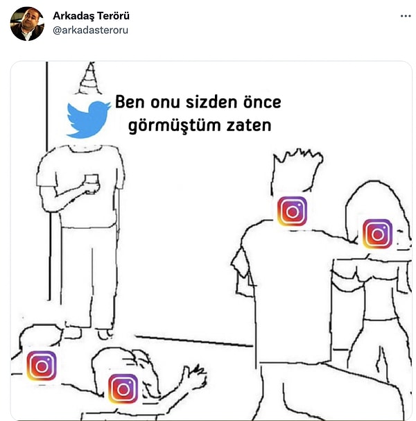 6. Çoğu şey Instagram'a düşene kadar buralarda unutulmuş oluyor.