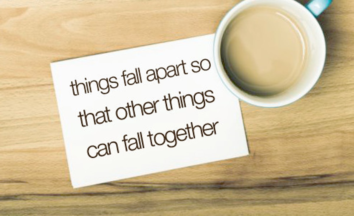 Other things you can have. Other things. I'M Falling Apart.