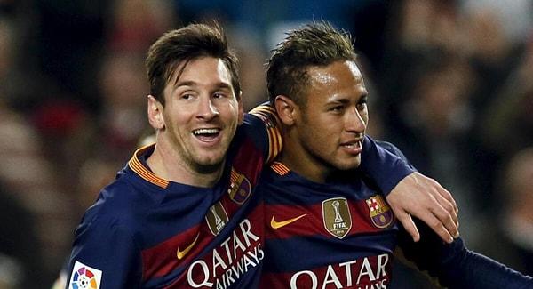 Yakın arkadaş olan Lionel Messi ve Neymar'ın bu konuda birlikte hareket etmelerini düşünmek tabii ki sürpriz değildi.