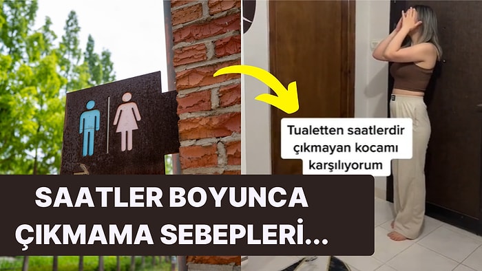 Kafamızda Yine Deli Sorular! Erkekler Neden Tuvalette Uzun Süre Kalır?