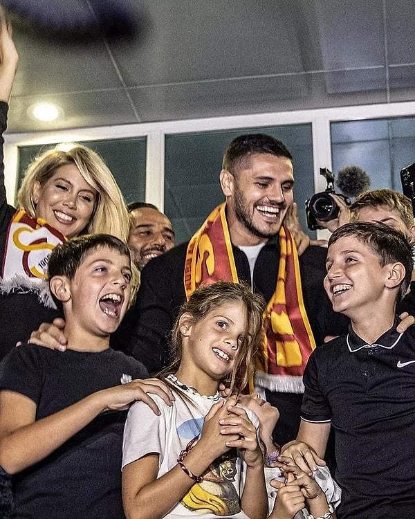 Daha yeni İstanbul'a gelen ve havalimanında mutlu aile pozları veren Icardi ve Nara çiftinden sevenlerini şoke eden bir haber geldi.