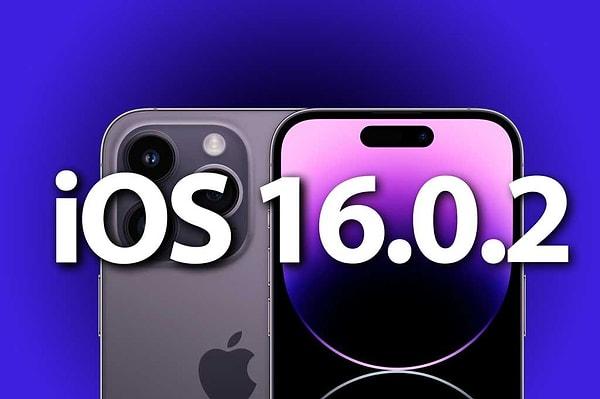 iOS 16.0.2 güncellemesi için iPhone'unuzun ayarlar kısmından yazılım güncelleme seçeneğine girmeniz yeterli olacaktır.