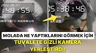 Çalışanlarının Molalarda Ne Yaptığını Kontrol Edebilmek İçin Tuvalete Gizli Kamera Yerleştiren Sapık Patron