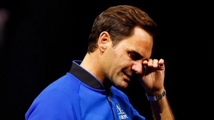 Tenis Efsanesi Federer Kortlara Gözyaşlarıyla Veda Etti