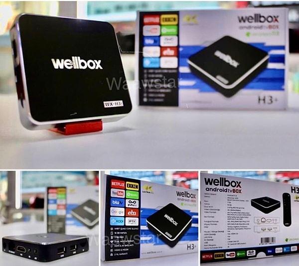 2. Wellbox Wx-h3 Yeni 2022 Seri 4k Ultra Hd Android Tv Box