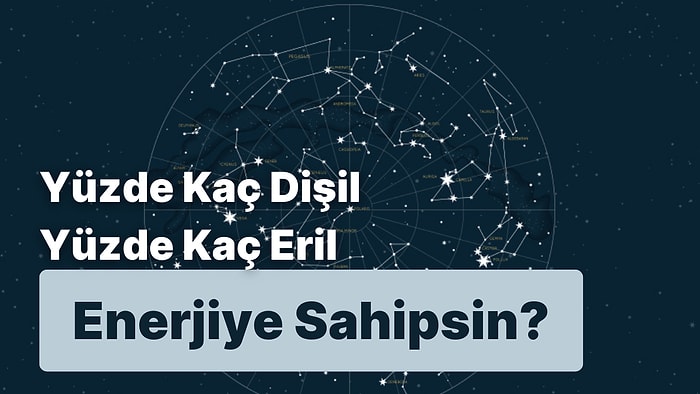 Doğum Haritana Göre Yüzde Kaç Dişil Yüzde Kaç Eril Enerjiye Sahipsin?