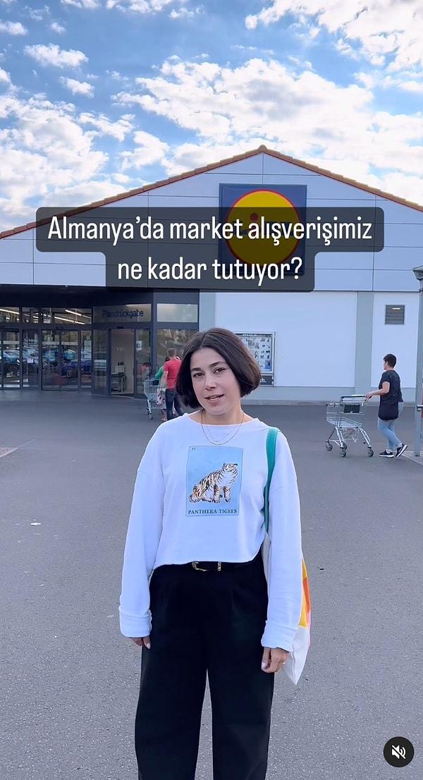 Almanya'da yaşayan Reyhan markete gitti ve 1 2 haftalık alışverişini yaptı. Aldıklarını da tek tek fiyatları ile Instagram hesabında paylaştı.