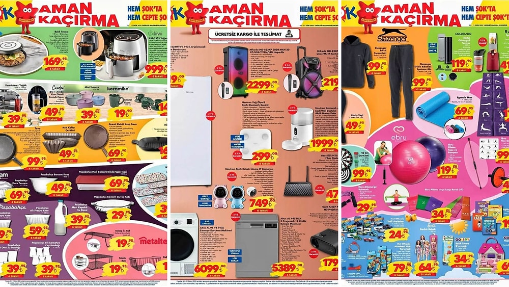 5 - 8 Ekim ŞOK Bu Hafta Kataloğu