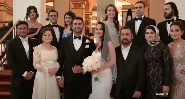 2017 yılında Washington’daki Omni Shoreham Otelinde gerçekleşen otelin görüntüleri internette paylaşılmış, düğünde Ahmet İrvani de yer alıyor.