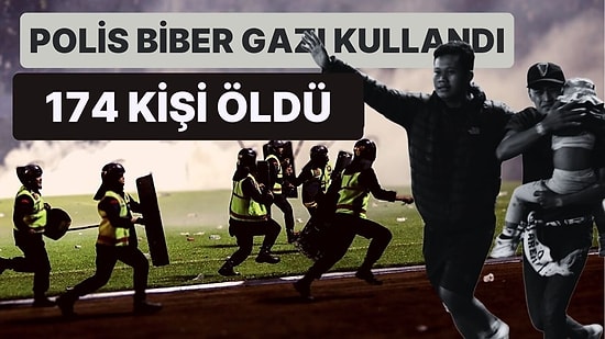 Endonezya'da Futbol Maçında İzdiham: 174 Ölü, 180 Yaralı