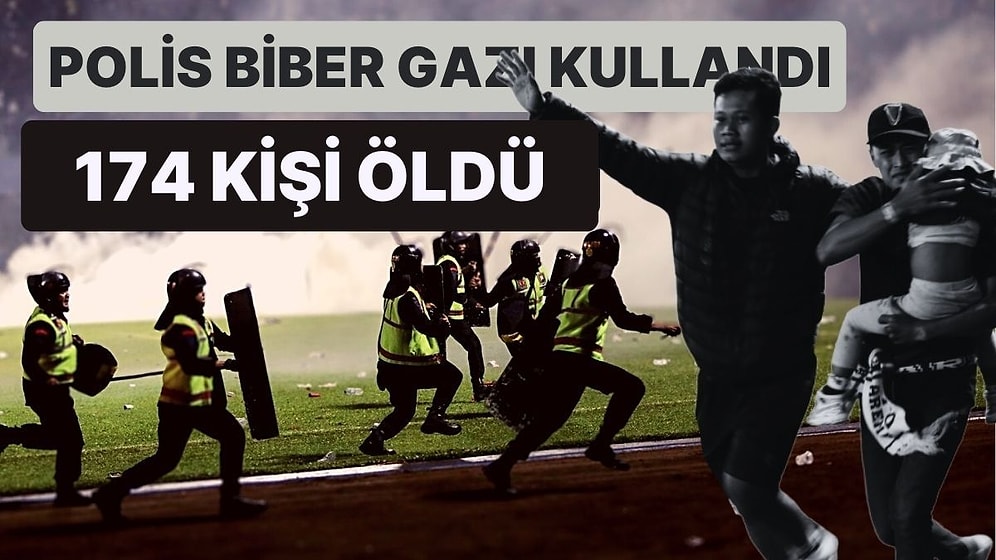 Endonezya'da Futbol Maçında İzdiham: 174 Ölü, 180 Yaralı