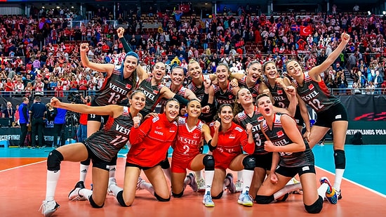 A Milli Kadın Voleybol Takımı'mızın Son 16 Turundaki Maç Takvimi Belli Oldu