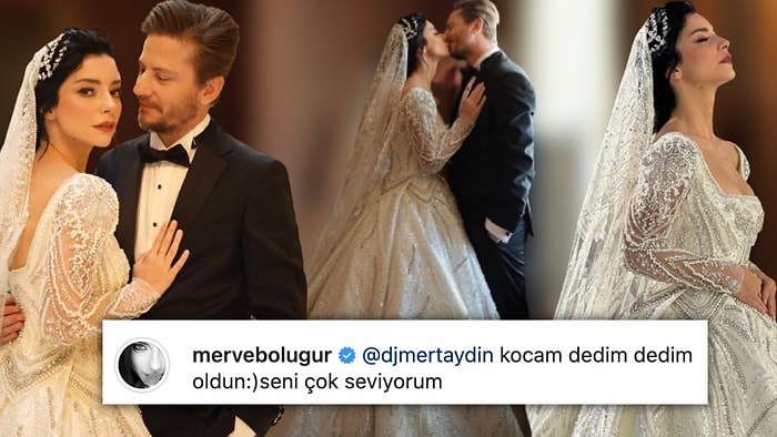 Düğünümüz Var! Merve Boluğur ve Mert Aydın Çiftinin Düğününden Kareler ve Yaşananlar