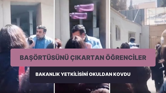 Başörtüsünü Çıkartan İranlı Öğrencilerin Bakanlığa Bağlı Bir Yetkiliyi Okuldan Kovdukları İddiası